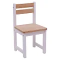 Little Boss Timber Chair, White/Natural