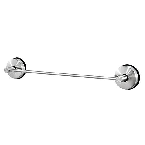 JOMOLA Towel Rail Suction 17 inches Hand Towel Holder for Bathroom Stainless Steel Kitchen Towel Rack Holder No Drilling Wall Mounted Towel Bar Brushed Finish