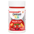 Centrum Kids Brain Fuel Multivitamin With Choline & DHA to Support Cognitive Development & Nervous System Function - 50 Chewable Tablets