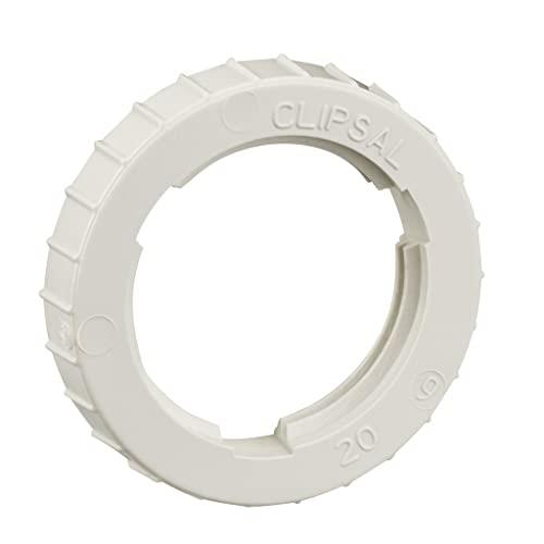 Clipsal PVC Conduit Fitting Screwed Lock Ring, 20 mm Diameter, Grey