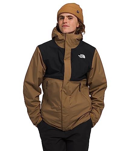 The North Face Men's Carto Triclimate® Jacket, Utility Brown/TNF Black, Medium