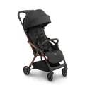 Leclerc Baby Influencer Baby Stroller (Black Brown)- Compact Fold, Ultra-Light Weight & Compact 6.6kg, Cot or Capsule, Travel Stroller, Airplane Overhead