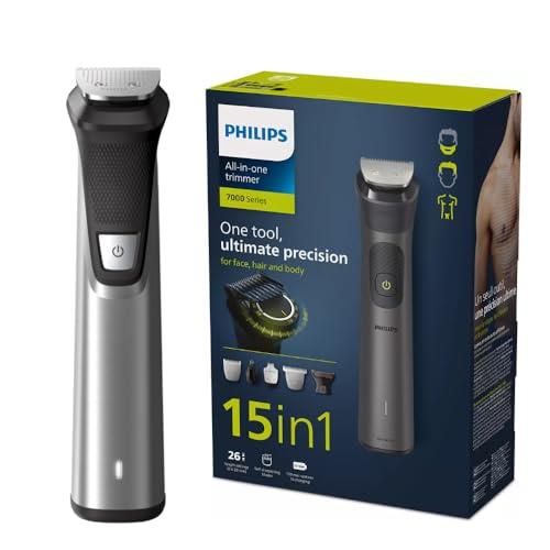 Philips All-in-One Series 7000, Multigroom 15-in-1 Face, Hair and Body Trimmer, MG7950/15