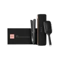 ghd gold® Hair Straightener Gift Set, A Versatile Hair Styler For Finer Hair, with ghd Paddle Brush and Heat Resistant Carry Case