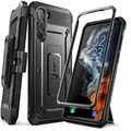 SUPCASE Unicorn Beetle Pro Case for Samsung Galaxy S23 5G (2023), Full-Body Dual Layer Rugged Belt-Clip & Kickstand Case Without Built-in Screen Protector (Black)