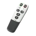 Doro HandleEasy 321rc Universal Remote Control (Suitable for Easy Operation of TV or Stereo System) White/Black