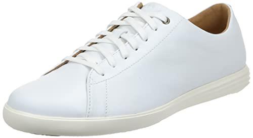 Cole Haan Men's Grand Crosscourt Sneaker, White Leather, 11.5