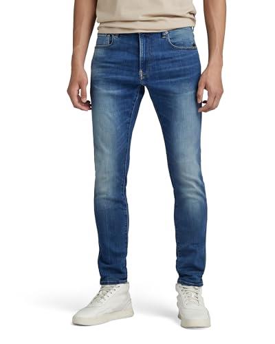G-Star RAW Men's Revend Skinny Jeans, Blue, 34W x 32L
