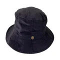 Fallenbrokenstreet The Saturday Cotton Corduroy Bucket Hat, Black, Small/Medium