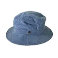 Fallenbrokenstreet The Saturday Cotton Corduroy Bucket Hat, Blue, Small/Medium