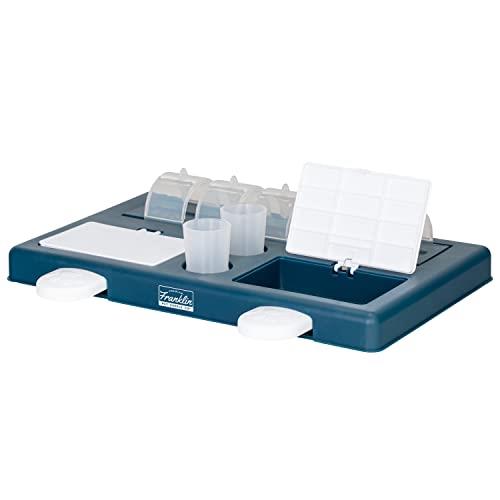 Franklin Pet Supply Dog Toy, Blue and White