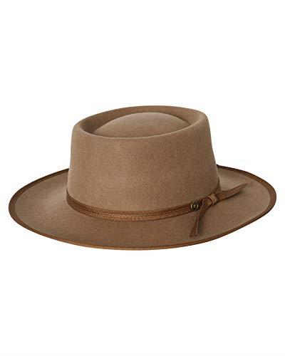Fallenbrokenstreet The Overlander Felt Hat, Tan, Small/Medium
