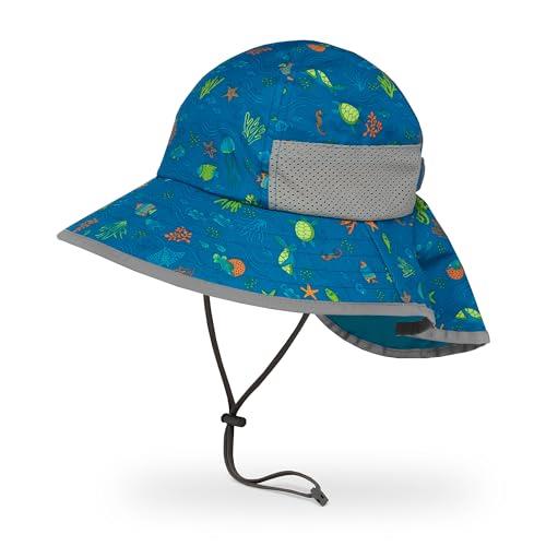Sunday Afternoons Kid's Play Sun Hat, Ocean Life, Large