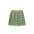 Like FLO Girl's Fully Embroidered Skirt, Army Green, Size 6 Years