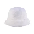 Fallenbrokenstreet The Cosmic Girl Faux Fur Bucket Hat, White, Small/Medium