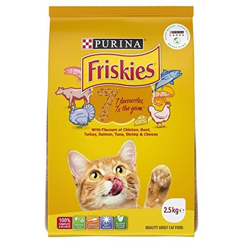 FRISKIES Adult 7 Dry Cat Food 2.5kg