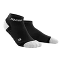 CEP Ultralight Low-Cut Socks, Black/Light Grey, Men III