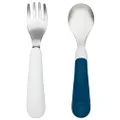 OXO TOT Fork and Spoon Set, Navy