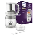 Philips Avent 4-In-1 Steamer Blender Healthy Baby Food Maker, SCF883/01