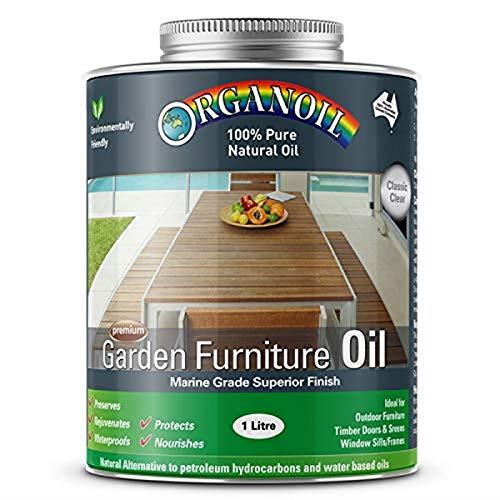 Organoil Garden Furniture Oil Clear 1L