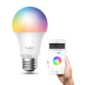 TP-Link Tapo Smart Wi-Fi Light Bulb, Multicolour, E27, 60W Equivalent, Schedule & Timer, Voice Control, Remote Control, No Hub Required (Tapo L530E)