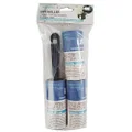 [ 2PACK ] LYLAC Clean - LINT Roller 1HANDLE + 3ROLLS 3X20SHEETS