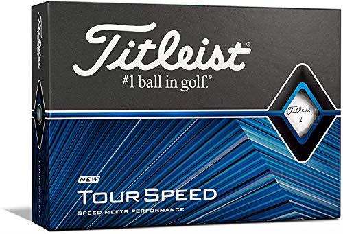 Titleist Tour Speed Golf Ball, White