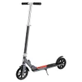 Mongoose Trace 180 mm Youth/Adult Folding Kick Scooter, Grey/Red