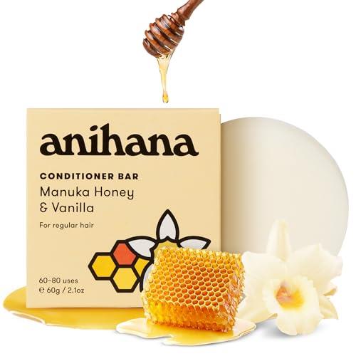 Anihana Manuka Honey and Vanilla Normal Hair Conditioner Bar 60 g