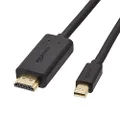 AmazonBasics Mini DisplayPort to HDMI Cable - 10 Feet