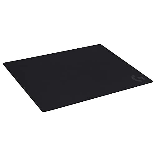 Logitech G640 Large Cloth Gaming Mouse Pad, Optimised for Gaming Sensors, Moderate Surface Friction, Non-Slip Mouse Mat, Mac and PC Gaming Accessories, 460 x 600 x 3 mm