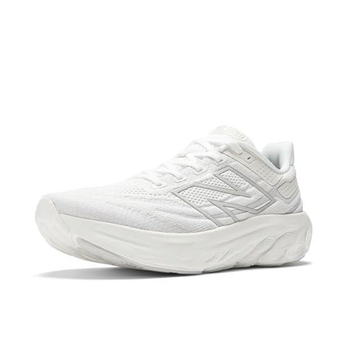 New Balance Men's Fresh Foam X 1080v13 Running Shoe, White/Light Silver Metallic, 11.5 Narrow