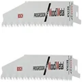 Bosch Accessories 2x Reciprocating Saw Blade S 3456 XF 'Progressor for Wood and Metal' (Length 200 mm, Accessories Reciprocating Saws)