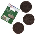 Bosch Home & Garden Abrasive Heavy Duty Pad for the Cordless Cleaning Brush Universal Brush (3 Piece, Reusable and Dishwasher Safe, in Cardboard Packaging)