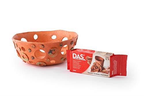 DAS Air-Hardening Modeling Clay, 2.2 Pound Block, Terra Cotta Color (387600), 23.9 x 10.1 x 3.3 cm
