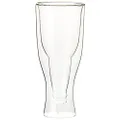 Avanti 15454 Top Up Twin Wall Beer Glass, 400 ml Capacity, Clear