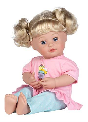 Adora My Cuddle & Coo Babies Collection, 15" Baby Doll with Sweet Powder Scent and 5 Touch Activated Sounds: She Cries, Coos, Giggles, Kisses Back & Says Momma Birthday Ages 3+ - Sweet Dreams