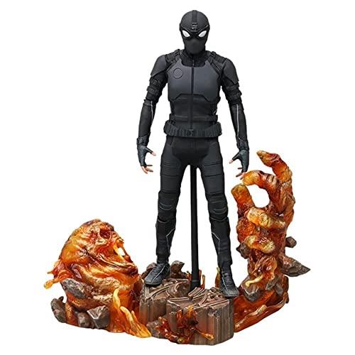 Hot Toys Spider-Man: Far from Home - Stealth Suit Deluxe 1:6 Scale Action Figure, 12-Inch Height