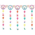 Amscan Peppa Pig Confetti Party Hanging Decorations String