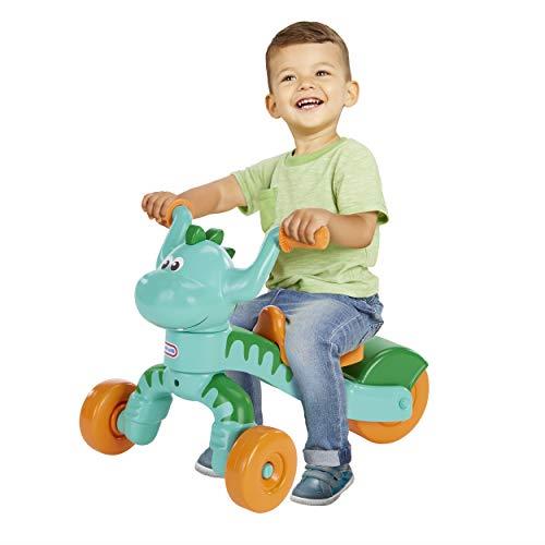 Little Tikes Go & Grow Dino - Dinosaur Themed Trike Ride-On Toy with Adjustable Seat & Easy Steering - Safe & Sturdy - Encourages Active Play, Promotes Development - For Kids Ages 3+
