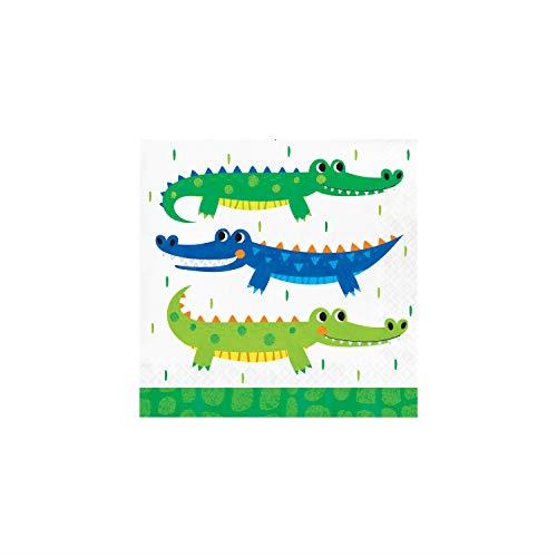 Creative Converting Alligator Party Lunch Napkins (Pack of 16)