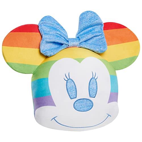 Just Play Disney Pride Character Head Minnie Mouse 12-inch Plush