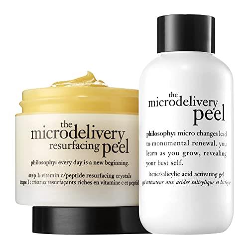 Philosophy The Microdelivery In Home Vitamin C Peptide Peel Kit, packaging may vary