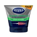 NIVEA MEN Clear Effect Oil Control Exfoliating Face Scrub 100ml