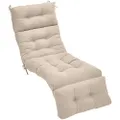 Amazon Basics Tufted Outdoor Lounger Patio Cushion - Khaki