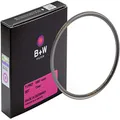 B+W 007 Protective Filter Clear Filter 52 mm T-Pro Titanium Finish MRC Nano 16x Coating Super Slim Premium