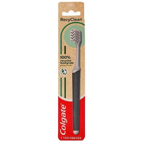 Colgate 100% Recycled Plastic Handle Soft Toothbrush