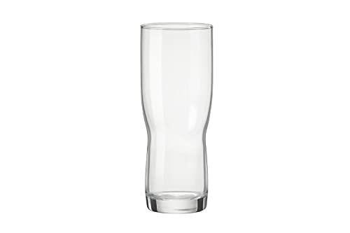 Bormioli Rocco New Pilsner Beer Glass 6-Pieces Set, 290 ml Capacity