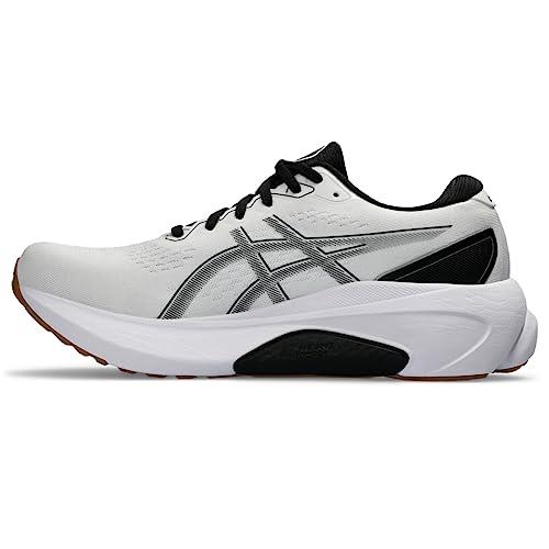 ASICS Men's Gel-Kayano 30 Running Shoes, White/Black, 11.5 US