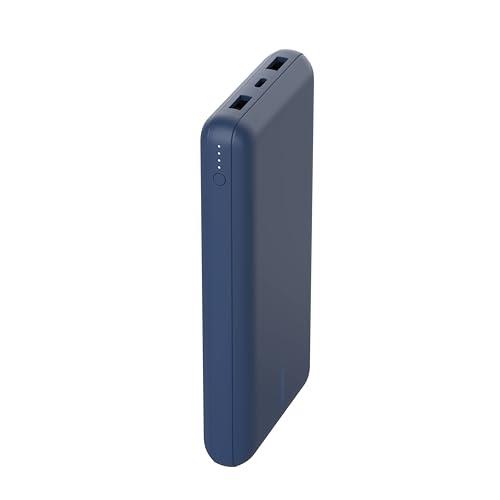 Belkin USB C Portable Charger 20000 mAh, 20K Power Bank with USB Type C Input Output Port and 2 USB A Ports with Included USB C to A Cable for iPhone, Galaxy, and More